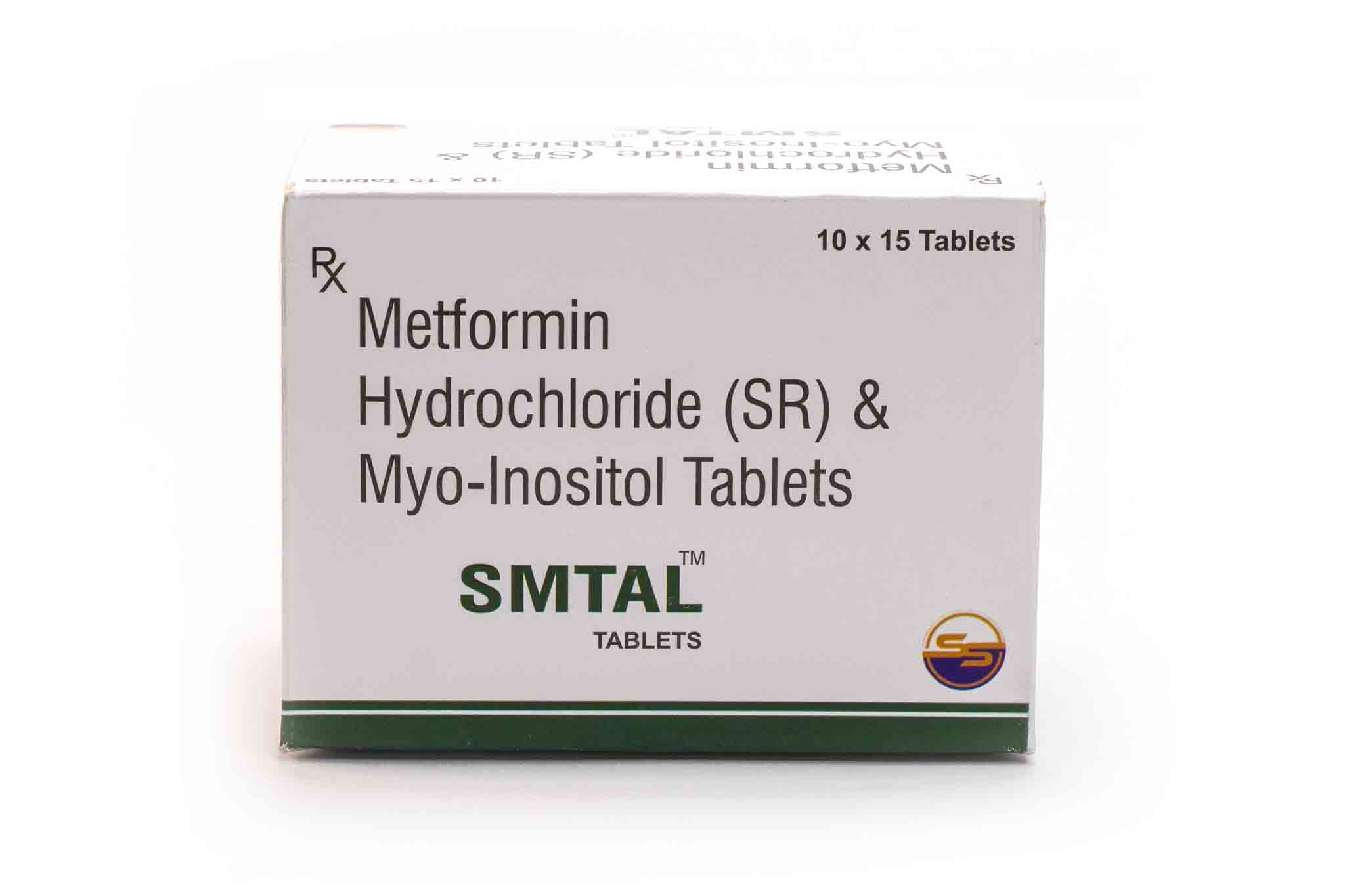 SMTAL TM — Metformin SR 500 mg + Myo‑Inositol 600 mg